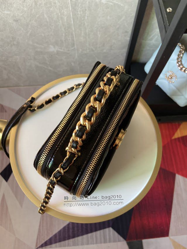 Chanel女包 香奈兒專櫃最新款化妝包 Chanel手提肩背斜挎包 S2179  djc4065